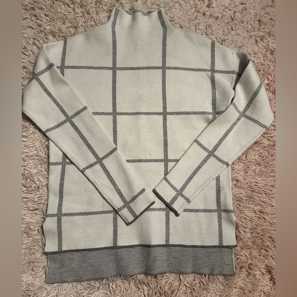EUC women’s Max Studio XS pull over mock turtleneck